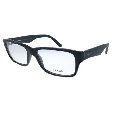 prada pr 16mv zxh1o1|Prada Heritage PR 16MV Rectangle Eyeglasses .